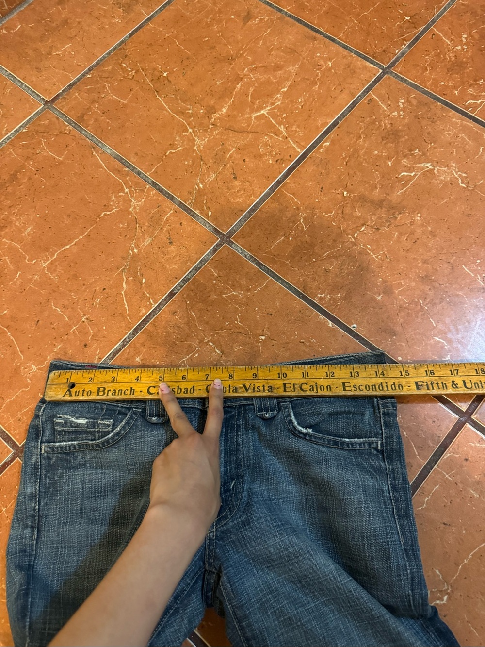 7 For All Mankind Women’s Dark Indigo Bootcut Jeans - Picture 6 of 11